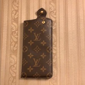 Louis Vuitton monogram Canvas eyeglass case